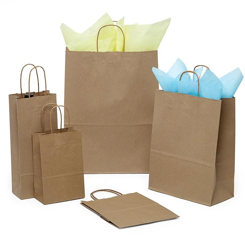 Kraft<br>Shopping Bags