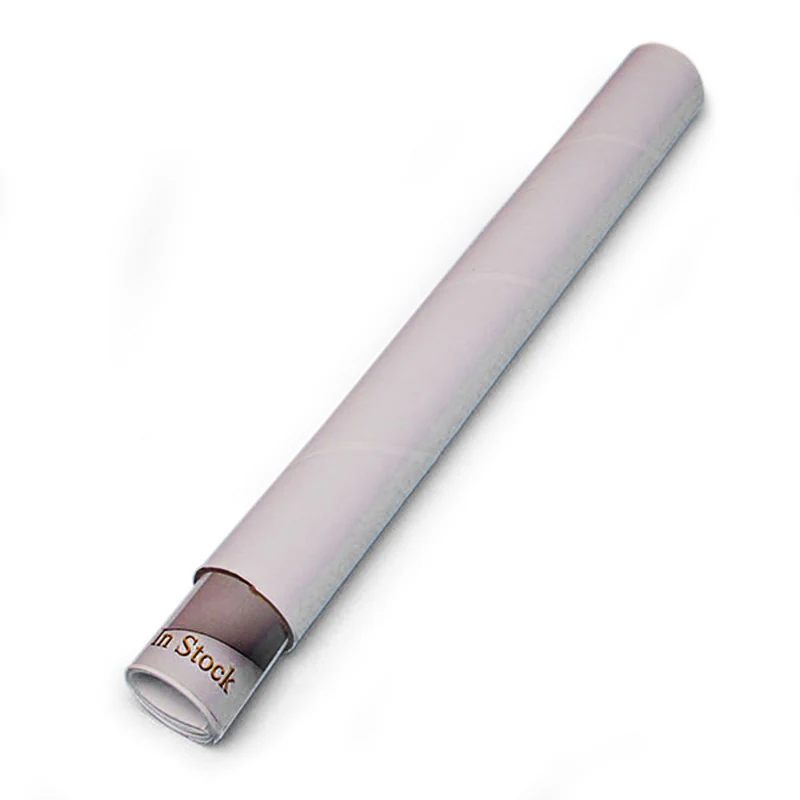 White Gloss<br>Mailing Tubes