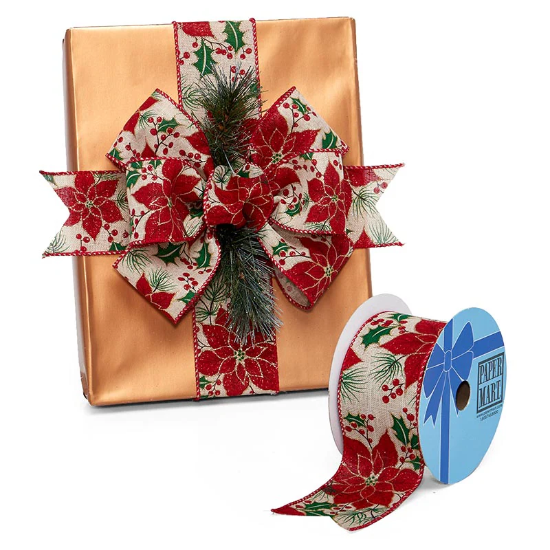 Poinsettias Ribbon