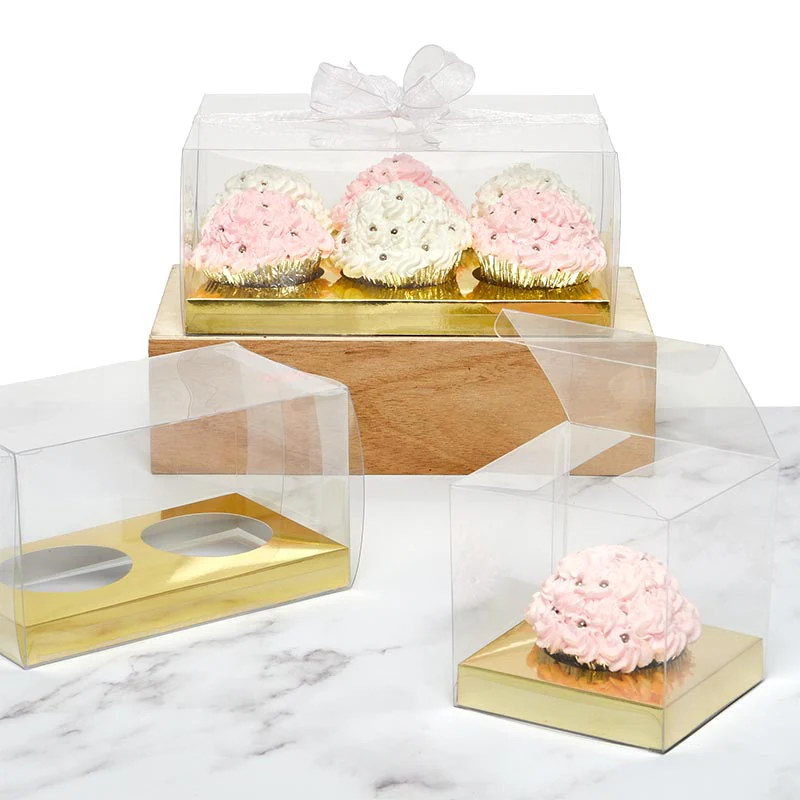 Gold Bottom<br>PET Boxes