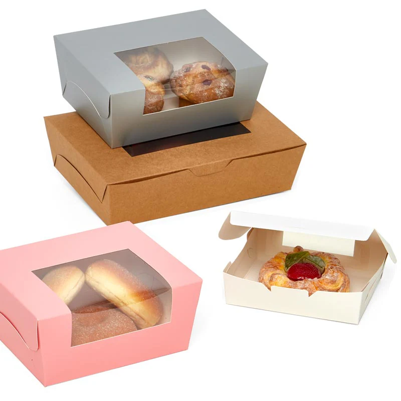 Clear Window<br>Bakery Boxes