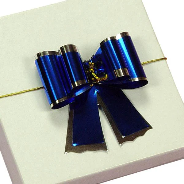 2 inch Metallic Bows<br>(50 pk)