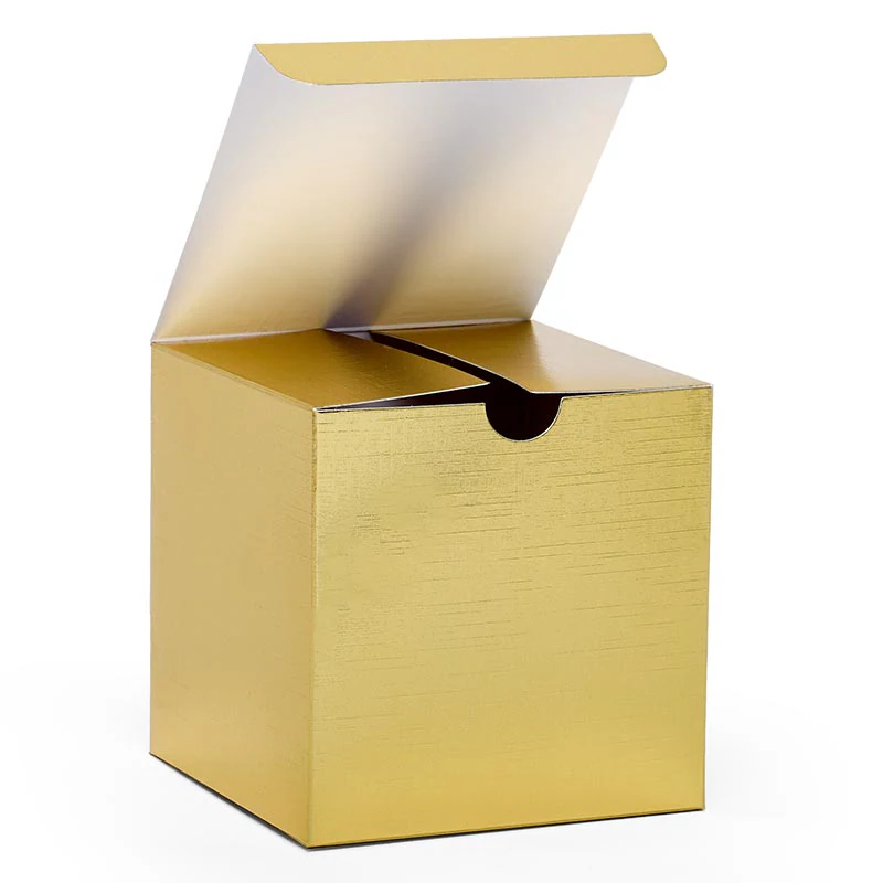 Metallic Foil Tuck Top<br>Gift Boxes