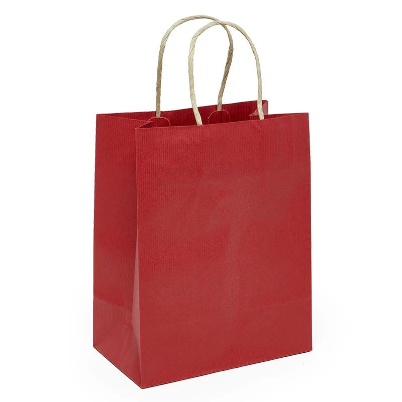 Premium Red<br>Kraft Bag