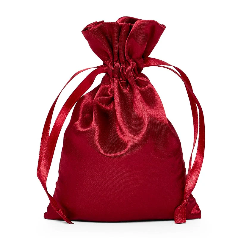Ruby Red<br>Satin Bags