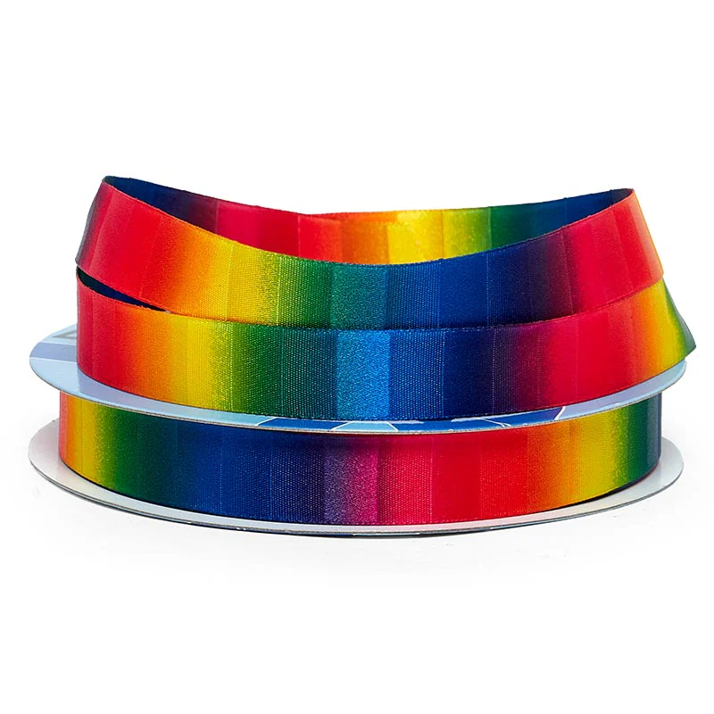 Rainbow Block<br>Satin Ribbon