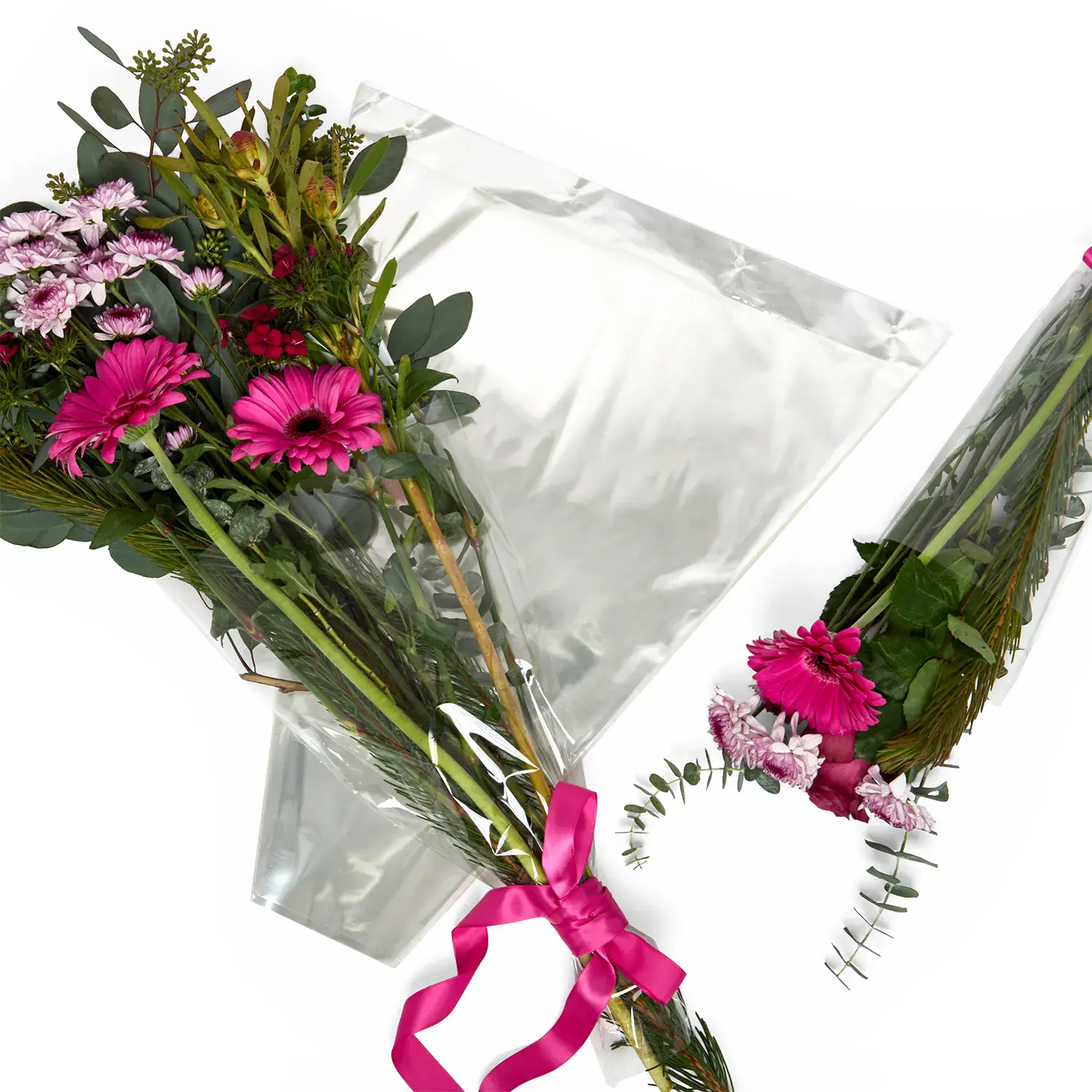 Clear<br>Floral Sleeves