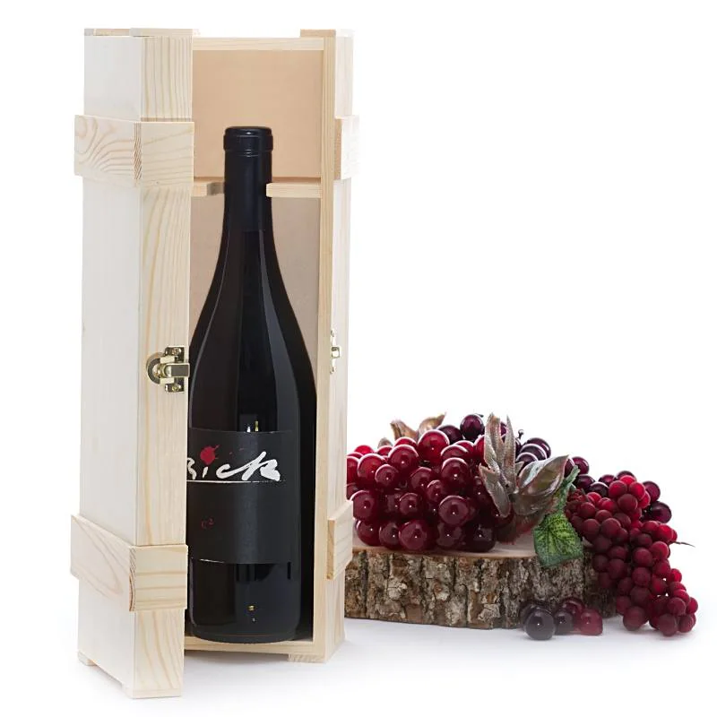 Hinged Wine<br>Wood Box