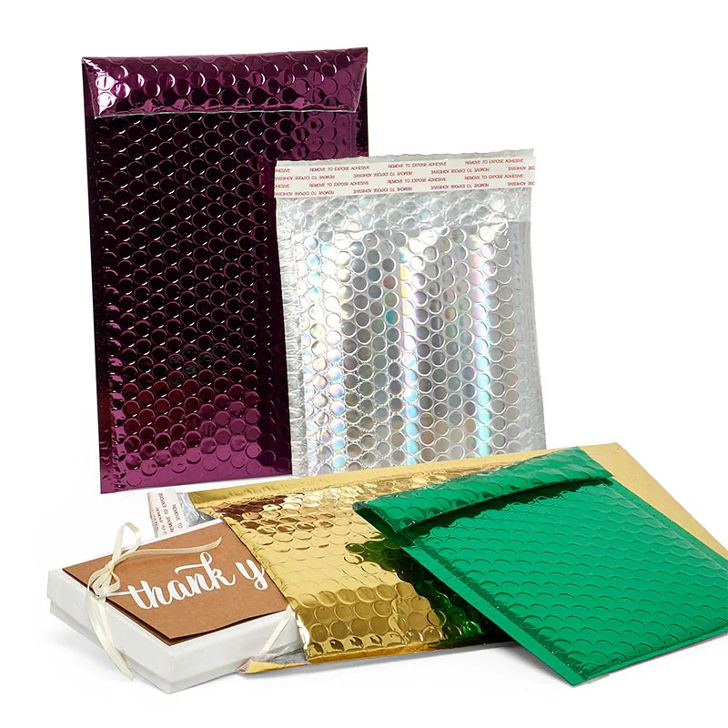 Metallic<br>Bubble Mailers