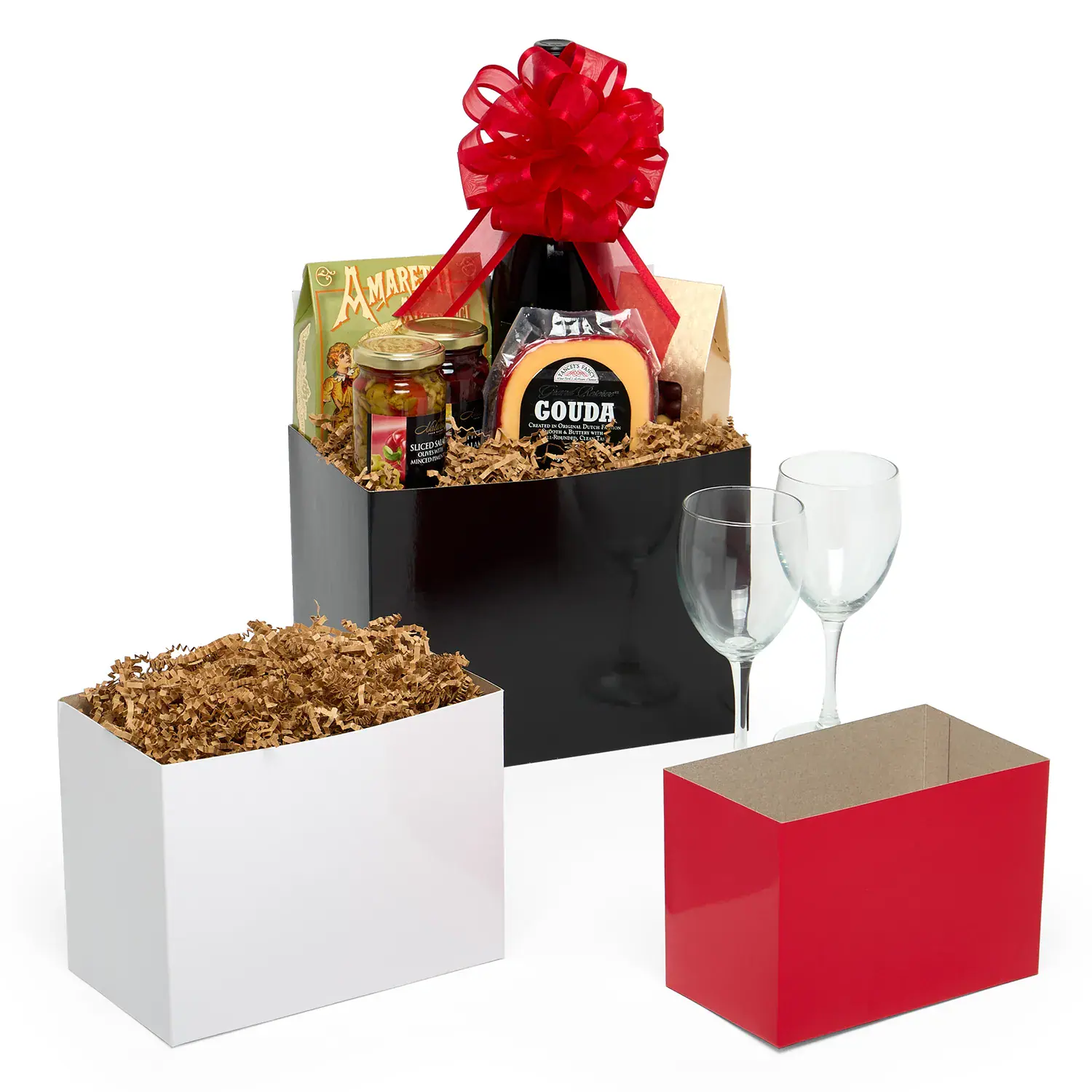 High Gloss<br>Basket Boxes