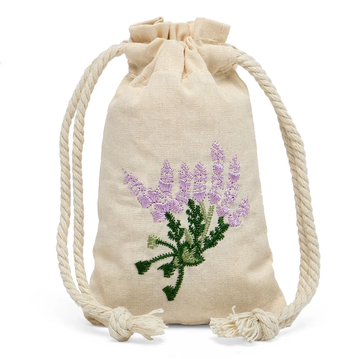 Lavender<br>Embroidered Pouch