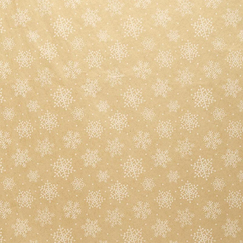 20 x 30 Kraft Snowflakes Tissue