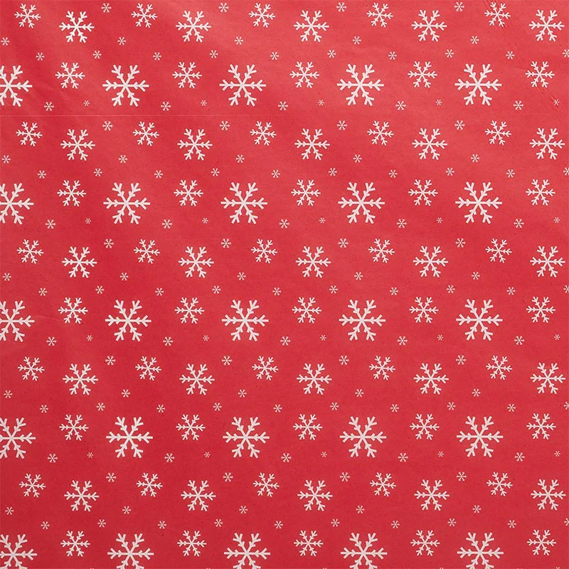 20 x 30 Red Snowflakes Tissue