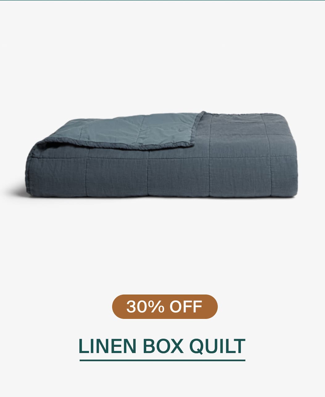 Linen box quilt