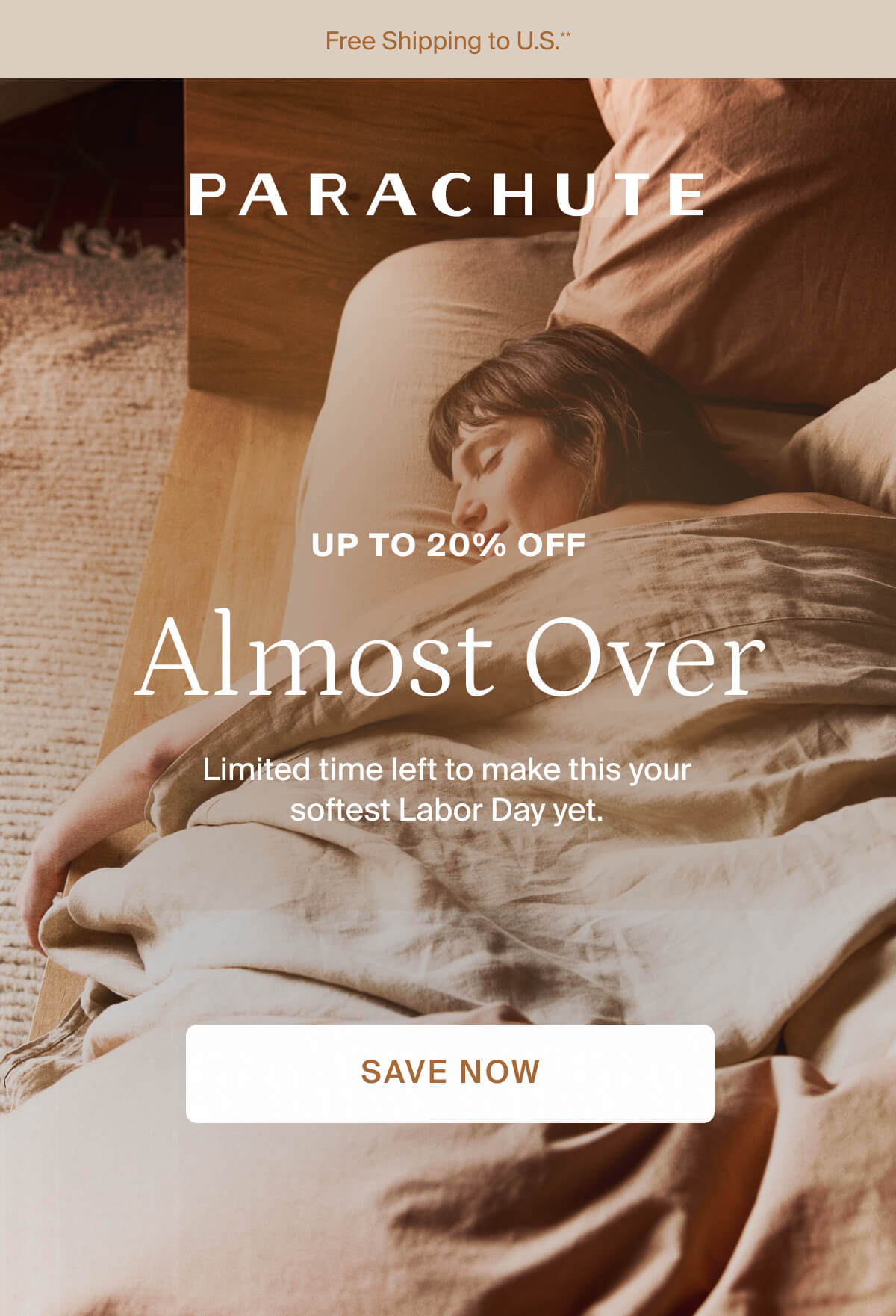 Up to 20% off. Almost over. Save now.