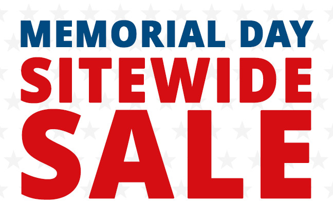 Memorial Day Sitewide Sale