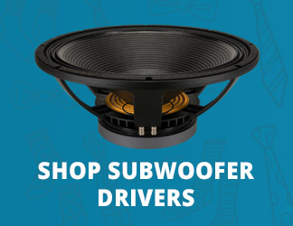 Shop Subwoofer Drivers