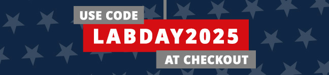 Use code LABDAY2025 at checkout.