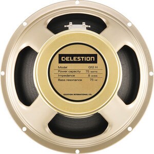 Image of Celestion G12H-75 Creamback 8 Ohm 12in Guitar Speaker 75W