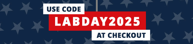 Use code LABDAY2025 at checkout.