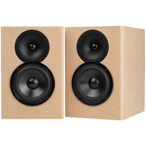 Image of C-Note MT Bookshelf Speaker Kit Pair with Knock-Down Cabinets