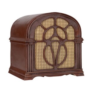 Image of 3D-Printed Retro Radio Bluetooth Speaker Kit DIY 2.1 Wireless Audio System