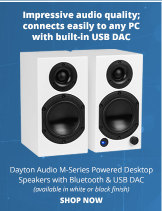 Impressive audio quality; connects easily to any PC with built-in USB DAC