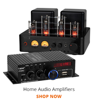 Home Audio Amplifiers. SHOP NOW