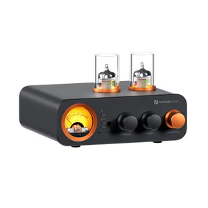 Image of Fosi Audio MC331 2.1 Tube Integrated Bluetooth Amplifier with DAC and VU Meter