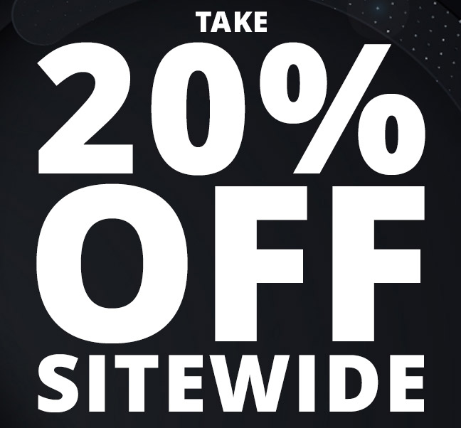 Take 20% OFF SITEWIDE