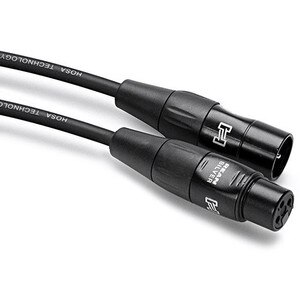 Image of Hosa HMIC-030 Rean XLR3F to XLR3M Pro Microphone Cable 30 ft.
