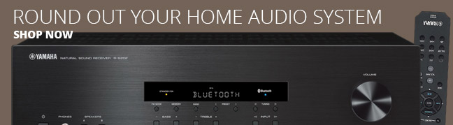 Round out your home audio system