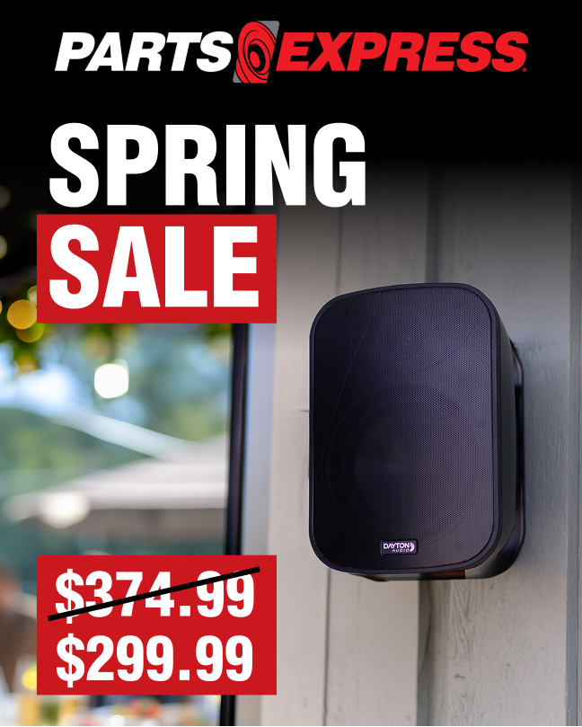 Save big on our powered outdoor speakers