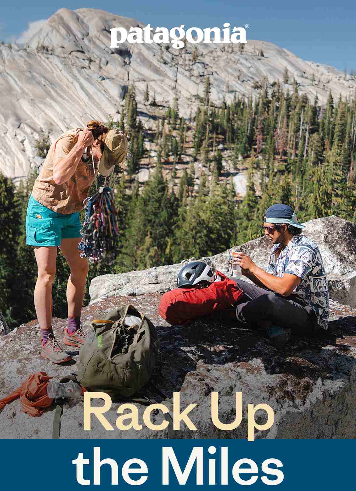 Patagonia. Rack up the miles.