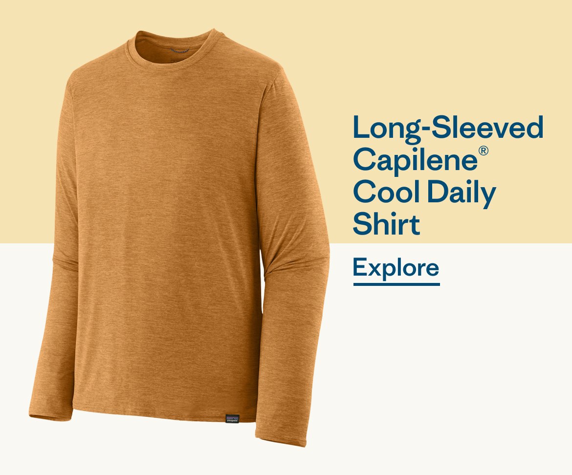 Men’s Long-Sleeved Capilene Cool Daily Shirt