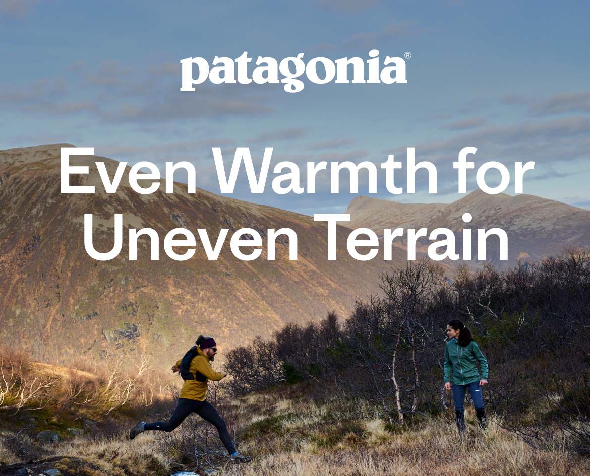Even warmth for uneven terrain.
