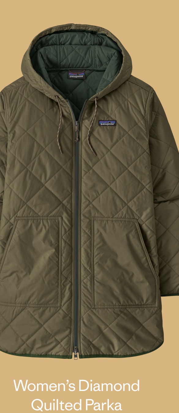 Women’s Diamond Quilted Parka