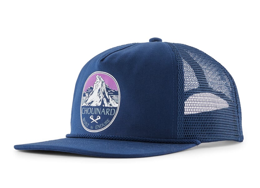 Airfarer Cap with Chouinard Crest logo.