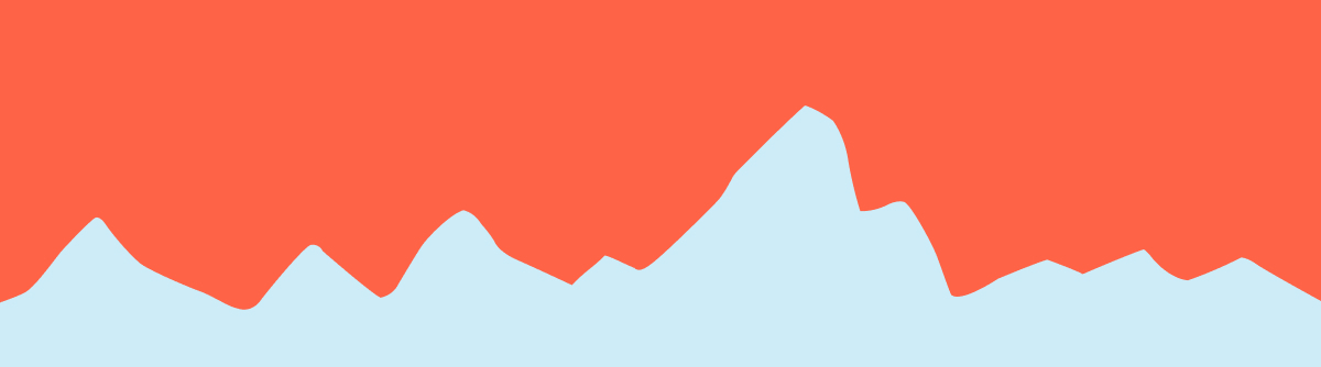 Mountain range graphic
