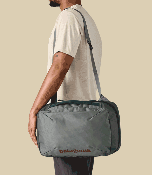 Pack it, sling it, swing it.