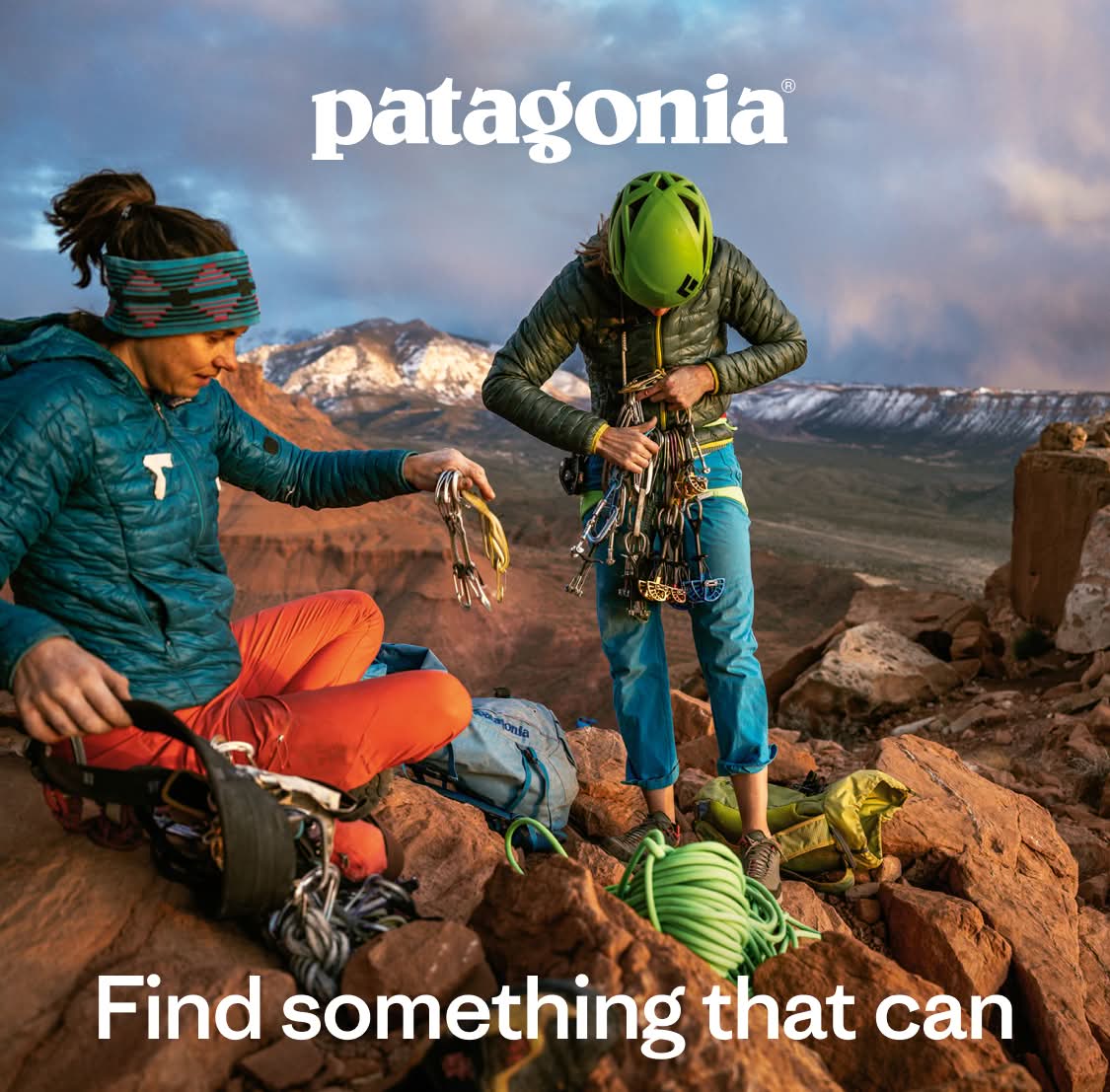 Patagonia. Find something that can ...