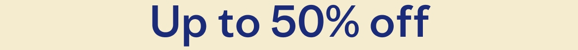 Up to 50% Off