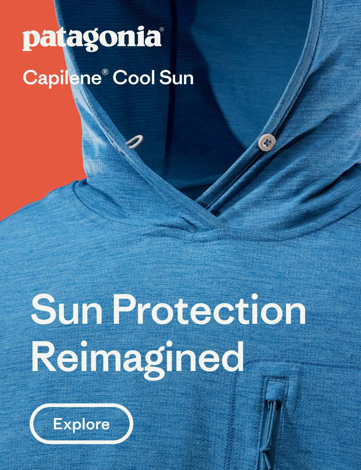 Patagonia. Capilene Cool Sun. Sun Protection Reimagined.