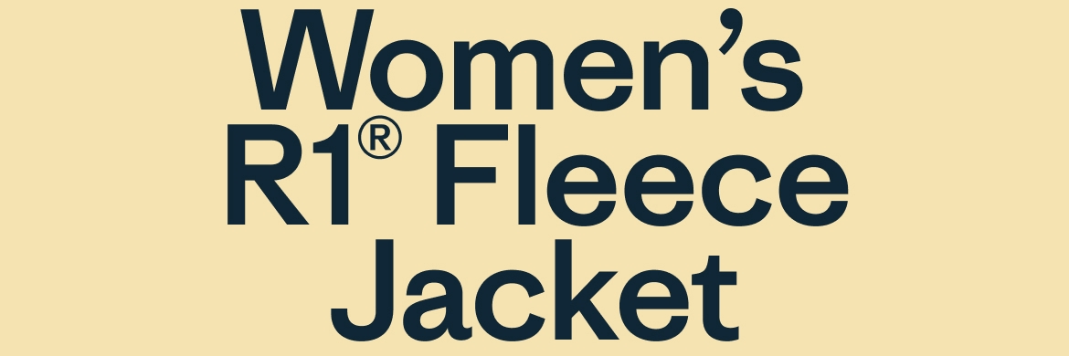 Women's R1 Fleece Jacket
