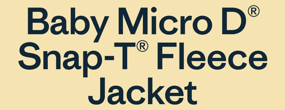 Baby Micro D Snap-T Fleece Jacket