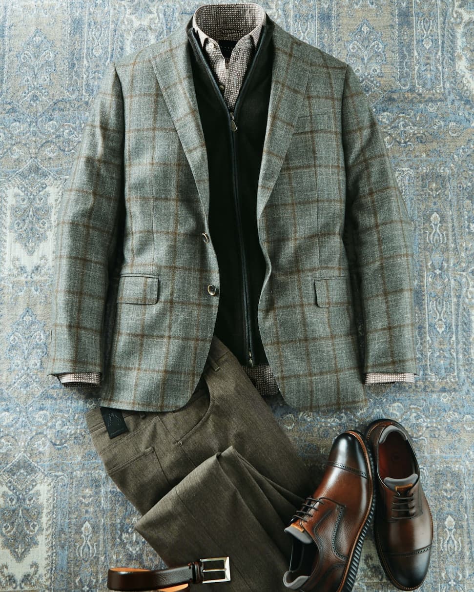 Windowpane Sport Coat
