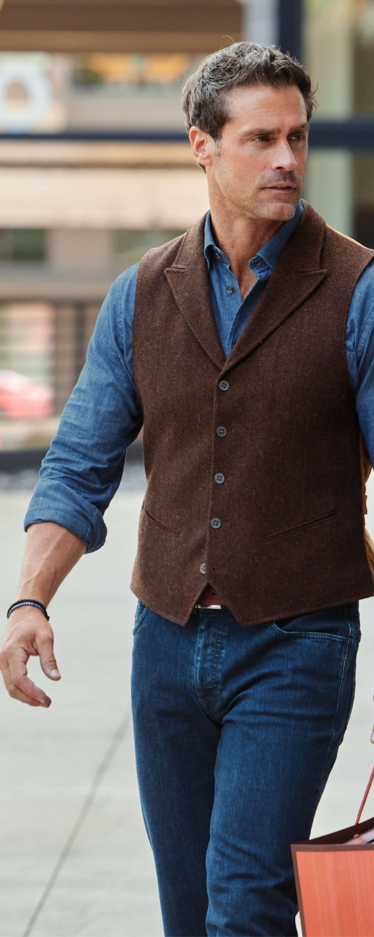 Herringbone Vest