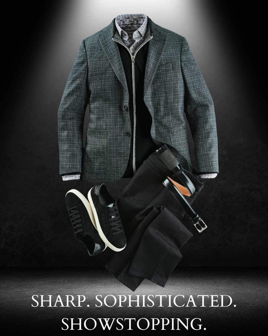 Black & White Sport Coat