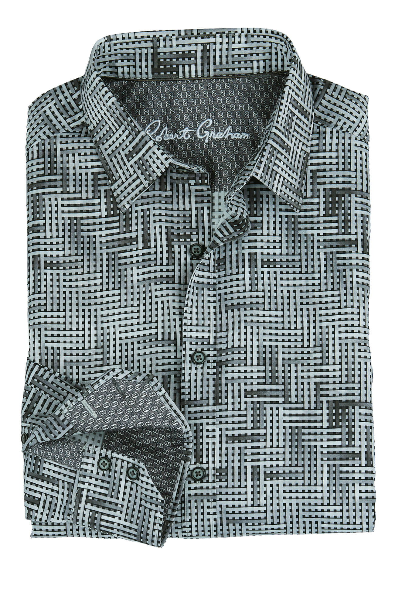 Image of Robert Graham Long Sleeve Berkley Geo Shirt
