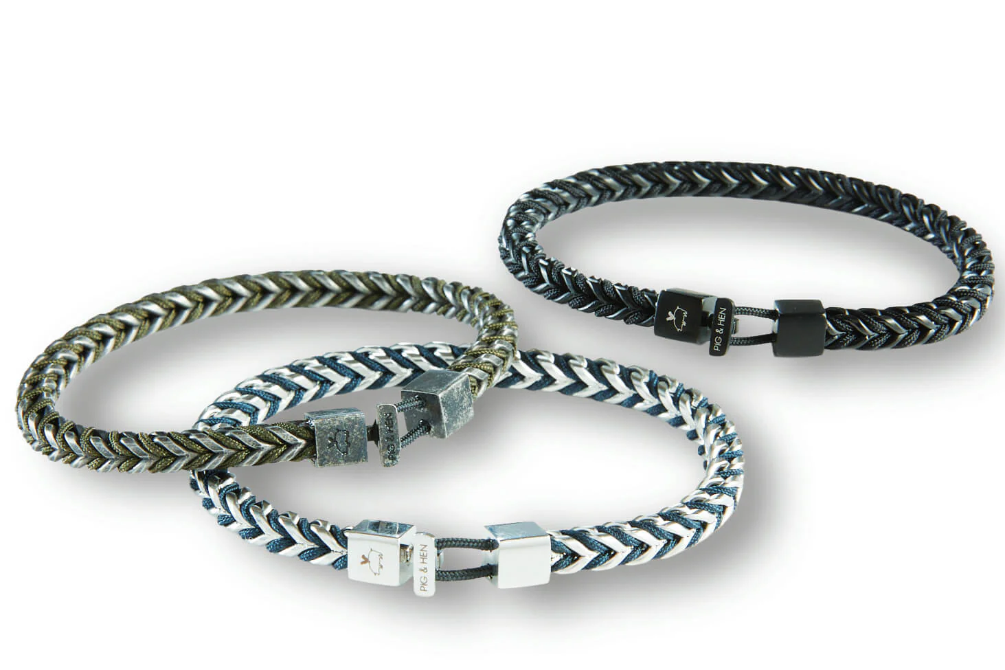 Image of Pig and Hen Catena Foxtail Bracelet